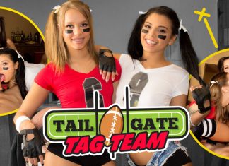 Tailgate Tag Team VR Porn