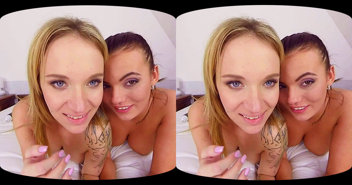 Vanessa Decker and Angel Piaff Foot Fetish VR Porn