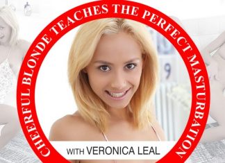 Cheerful Blonde Teaches the Perfect Masturbation